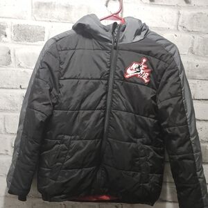 Jordan Red and Black Logo Tag